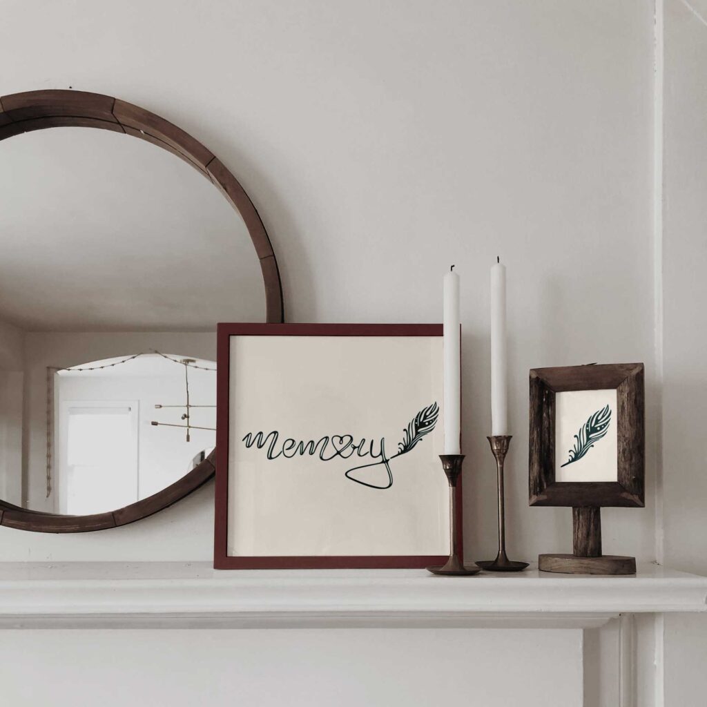 Pixel Medien Portfolio Memory Trauerbegleitung Logo