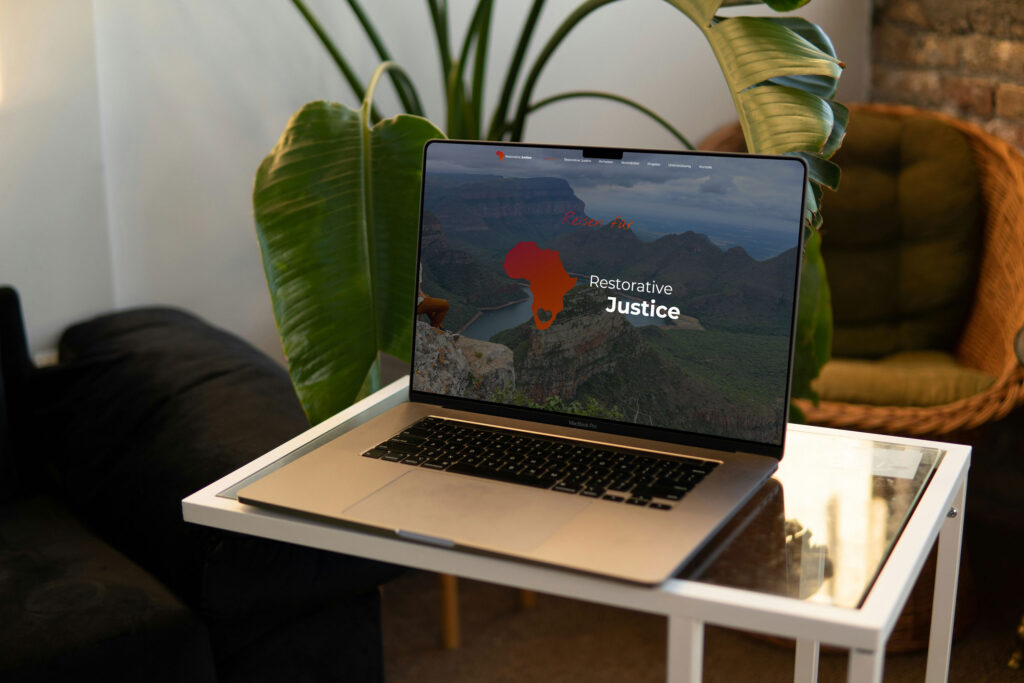 Pixel Medien Portfolio Restorative Justice Website